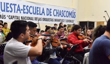 Imagen de La Orquesta Escuela de Chascomús grabará el Himno Nacional en la Quinta de Olivos
