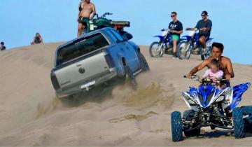 Imagen de La Justicia ordenó frenar los cuatriciclos y 4x4 en La Frontera de Pinamar por riesgo de muertes