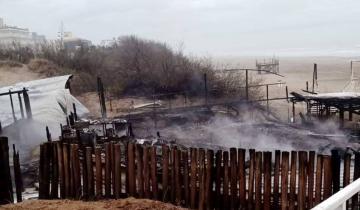 Imagen de La Costa: sospechan que el incendio del balneario de Mar de Ajó fue intencional