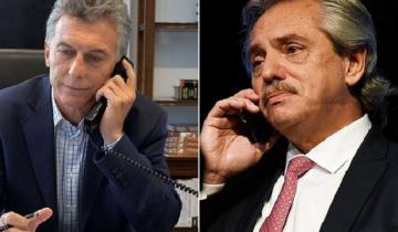 Imagen de Nuevo diálogo entre Mauricio Macri y Alberto Fernández: qué se dijeron