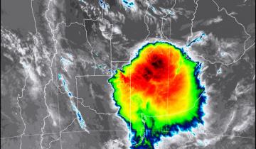 Imagen de Emiten un alerta meteorológico para el centro, el norte y el sudeste de la Provincia