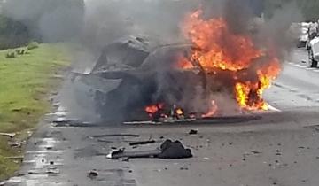 Imagen de Tragedia en Baradero: tres muertos por un múltiple choque sobre la ruta nacional 9