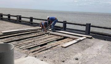 Imagen de Partido de La Costa: comenzaron las obras de restauración en el muelle de San Clemente