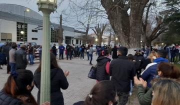 Imagen de Policías de Dolores realizaron una concentración y una marcha por las calles de la ciudad