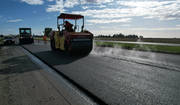 Imagen de La Provincia: anunciaron que está en marcha la etapa final de la obra de la Ruta 2