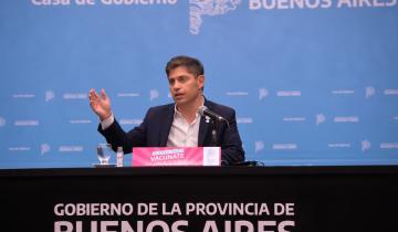 Imagen de La Provincia: Axel Kicillof anunció la “vacunación libre” para mayores de 60 años