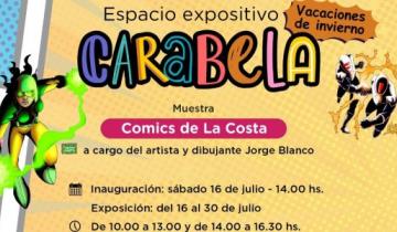 Imagen de La Carabela de Santa Teresita ofrecerá en vacaciones de invierno una muestra de cómics con entrada libre y gratuita