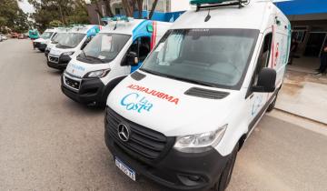 Imagen de Partido de La Costa: el sistema público de Salud sumó 6 nuevas ambulancias