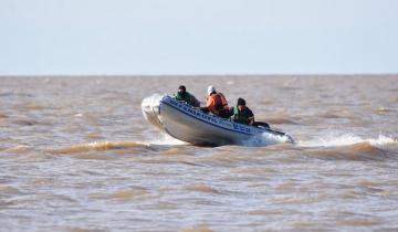 Imagen de Hallan un cuerpo en el Río de la Plata y buscan establecer si corresponde a uno de los cinco pescadores desaparecidos