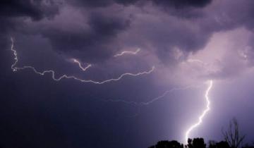 Imagen de Emiten un alerta Meteorológico por fuertes tormentas en la región