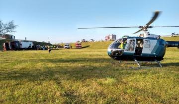 Imagen de El saldo del vuelco en la Ruta 2: dos mujeres fallecidas, una muy grave y cuatro con amputaciones