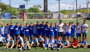 Imagen de Así les fue a los chicos de Racing La Costa, la escuela de fútbol de Santa Teresita que disputó un torneo infantil en Brasil