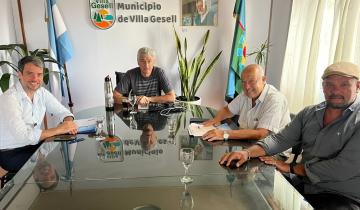 Imagen de Jorge Paredi se reunió con el intendente Barrera por proyectos de ABSA en Villa Gesell