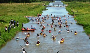 Imagen de La Región: este fin de semana se realizará el Encuentro de Kayaks de Travesía que une Dolores con San Clemente