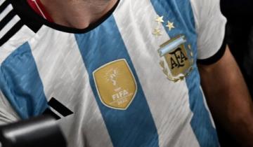 Imagen de Este lunes sale la venta la nueva camiseta de la Selección Argentina
