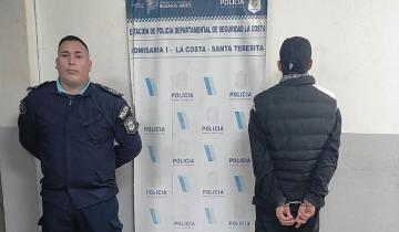 Imagen de Santa Teresita: detuvieron en Villa Gesell a un hombre buscado por un violento robo agravado