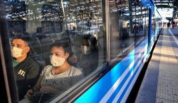 Imagen de Insisten con el uso de barbijos en colectivos y trenes por la suba de casos de Covid-19