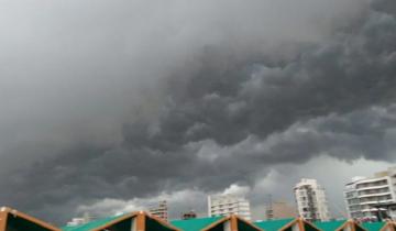 Imagen de Alerta meteorológico por tormentas fuertes en el sudeste de la Provincia