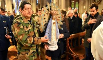 Imagen de Mar del Plata recibió a la Virgen de Luján que acompañó a los soldados argentinos en la Guerra de Malvinas
