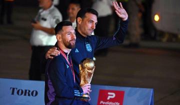 Imagen de Lionel Scaloni: "Esperemos que este no haya sido el último mundial de Messi"