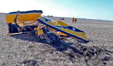 Imagen de Así quedó el avión con el que se mató el piloto de Turismo Carretera