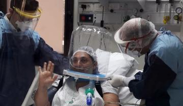 Imagen de La Provincia: hospitales y sanatorios incorporan un casco para tratar a pacientes con Coronavirus
