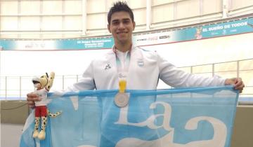 Imagen de Seleccionado nacional: el ciclista costero Lucas Vilar conquistó una medalla de plata en los Juegos ODESUR