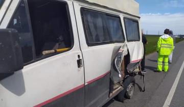 Imagen de Dos vehículos protagonizaron un accidente en la Ruta 2
