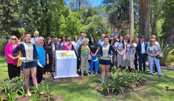 Imagen de Inauguraron el Jardín de los Poetas Dolorenses