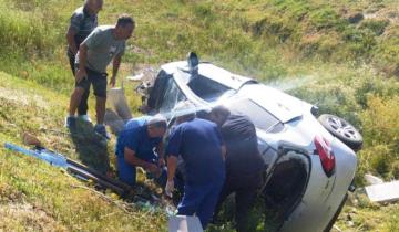 Imagen de Dolores: una mujer murió tras accidentarse en la Ruta 63