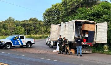 Imagen de Secuestran un camión de mudanzas que viajaba a la Costa Atlántica con casi 4 toneladas de marihuana
