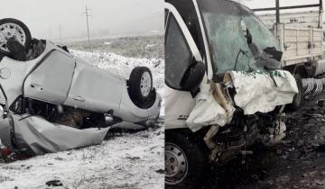 Imagen de Dos militares murieron tras chocar con una ambulancia en la ruta