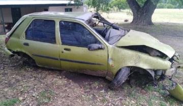 Imagen de Le sacó el auto a su papá y la policía lo persiguió: volcó y murió