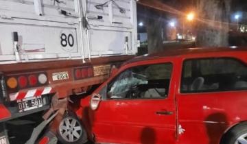 Imagen de Tragedia en la ruta 2: falleció un hombre tras impactar con su auto en la parte trasera de un camión