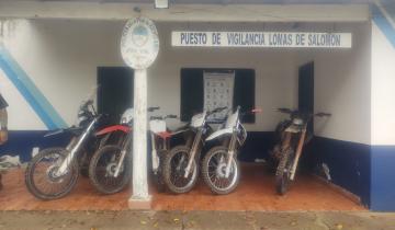 Imagen de Dolores: secuestran seis motos por circular por caminos rurales tras las lluvias