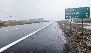 Imagen de Autovía 11: Villa Gesell ya cuenta con doble mano en todo su frente de ruta