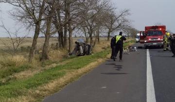 Imagen de Fallecieron cuatro personas al despistarse el auto en la Ruta