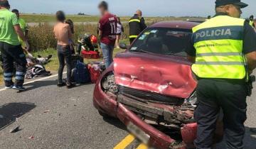 Imagen de Choque en cadena en la Ruta 11: siete personas trasladadas al hospital