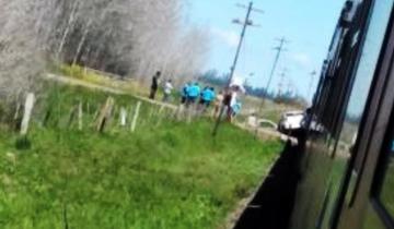 Imagen de Chascomús: el tren a Mar del Plata arrolló a un auto y dejó un herido grave