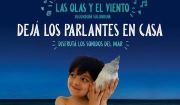 Imagen de La campaña para desalentar el uso de parlantes en la playa que se hizo viral