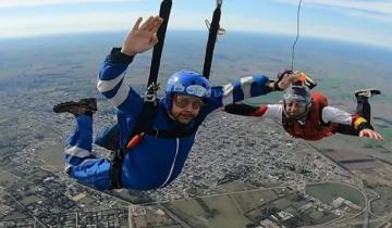 Imagen de Tragedia en Lobos: murió un hombre  cuando realizaba un salto en paracaídas